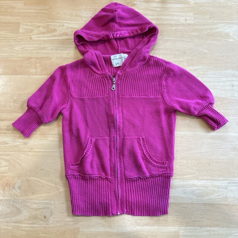 Y2K Aeropostale Zip-Up short sleeve small